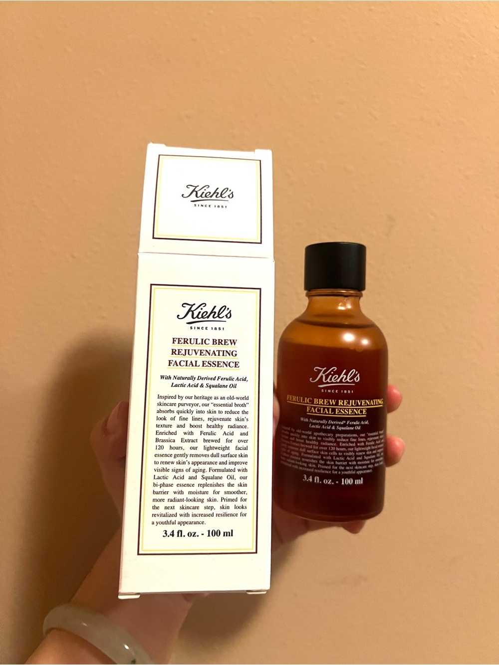 SEALED Kiehl’s Ferulic Brew Antioxidant Facial Treatment with Lactic Acid 100ml